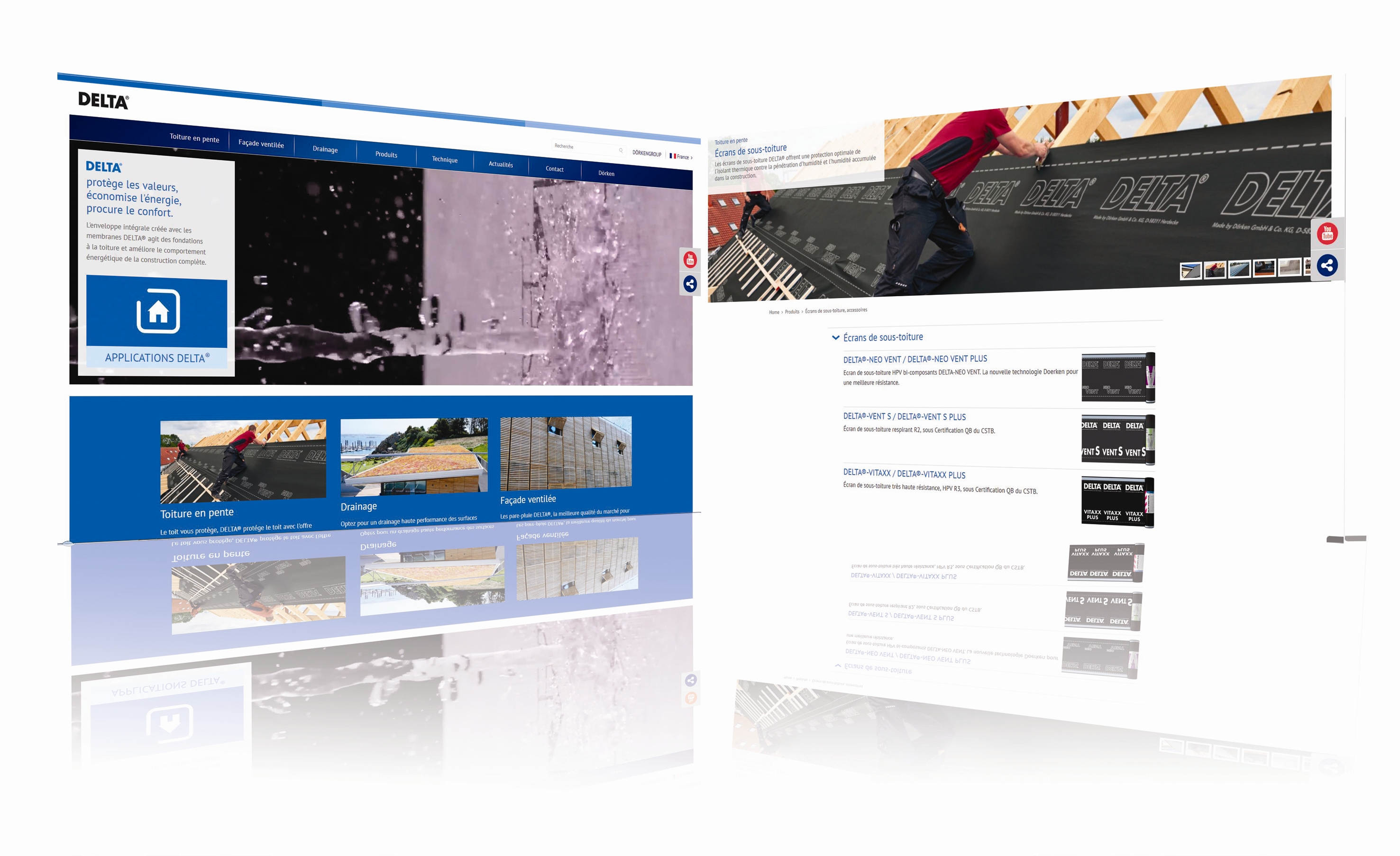 Un nouveau site internet pour les écrans DELTA